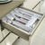 BALCÃO 1 PORTA 4 GAVETAS 1,20 HENN LYRA DUNA/OFF WHITE ((( TAMPO OPCIONAL ))) OFERTA - comprar online