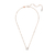 Colgante Swarovski Constella Talla redonda Blanco con Baño tono oro rosa - comprar online