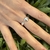 Anillo abierto en Plata 925 con cubics