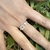 Anillo circle en Plata 925 y nacar - comprar online