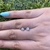 Aros square en Plata 925 con cubics