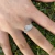 Anillo corazon en Plata 925 con cubics