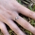 Anillo moño en Plata 925 con cubics