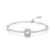 Brazalete Swarovski Millenia Talla octogonal Blanco con Baño de rodio
