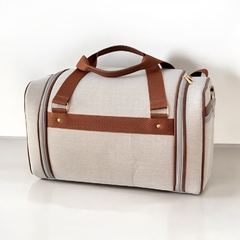 Mala Maternidade Helena Coleção Deluxe - Bolsas Maternidade Personalizadas Chita de Luxo