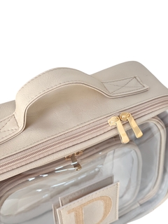 Trio Organizador de mala Coleção Mínima - Bolsas Maternidade Personalizadas Chita de Luxo
