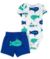 Conjunto 2 pçs Bodye Shorts Submarino Carter's (COLEÇÃO NOVA)