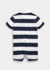 Macacão Curto Ralph Lauren Listrado Azul Marinho e Branco - comprar online