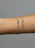 Bracelete Italiano Esmeralda Dourado - comprar online