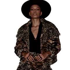 JAQUETA BOMBER - JAQUETA BOMBER / ANIMAL PRINT