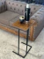 MESA AUXILIAR CON ESTRUCTURA DE HIERRO Y BASE DE MADERA XL - CRISCA