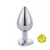 Plug anal de aço de coração - Tamanho G - comprar online