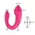Vibrador de casal com estimulador clitoriano - loja online