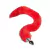 Plug Anal Rabo de Raposa - Vermelho 81 cm - comprar online
