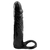 ANEL COM PRÓTESE MACIÇA 15,7 X 3,4 CM - Sensually Sexshop - Compre online - Embalagem discreta!