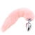 Plug Anal Rabo de Raposa rosa- Tamanho M cod:5865