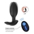 Plug anal de silicone macio com vibro
