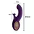 Vibrador ponto G com aquecimento e vai e vem na internet