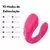 Imagem do Vibrador de casal com estimulador clitoriano