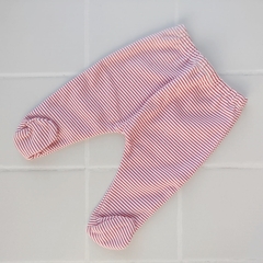 Ajuar 3 piezas: Body BLANCO + Ranita + Gorro RAYADO ROJO - tienda online