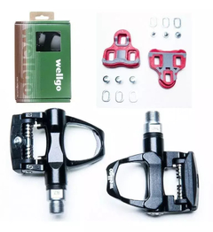 Pedal Speed Wellgo R096b Preto Com Tacos