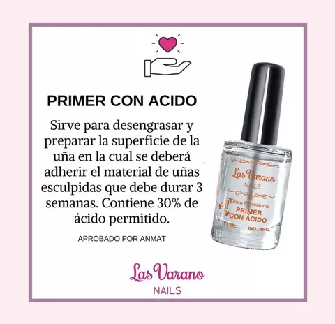 Primer c/ácido LAS VARANO/PCA11
