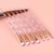 Brocha ESPIRAL GLITTER X7 UNIDADES (240023) SALLY