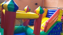 Mini Tobogã com Piscina de Bolinhas - Alegria Alegria Brinquedos | Para Negócios ou Para Uso Doméstico
