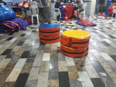 Guerra de Cotonete Arena com Hastes 100% espumadas - Alegria Alegria Brinquedos | Para Negócios ou Para Uso Doméstico
