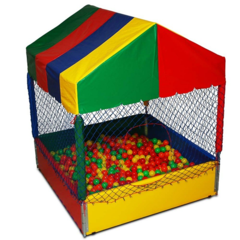 KIT Cama Elástica 1,40m Nacional + Piscina de bolas 1x1 + 500 bolinhas na internet