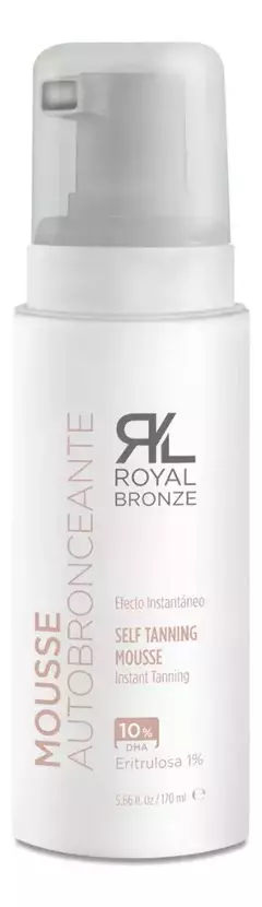 Royal Bronze Mousse Autobronceante Efecto Instantaneo X170ml - comprar online