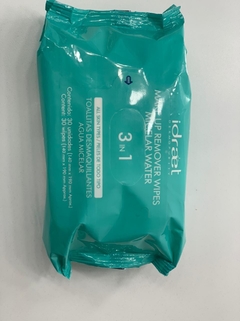 MAKE UP REMOVER WIPES TOALLITAS DESMAQUILLANTES DE AGUA MICELAR - comprar online