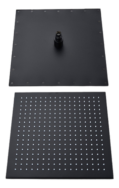 Chuveiro Quadrado 40/40 Cm Moderno Preto Banheiro Luxo - loja online