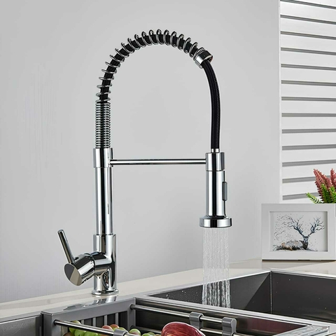 Torneira Cozinha Pia Gourmet Monocomando Prata