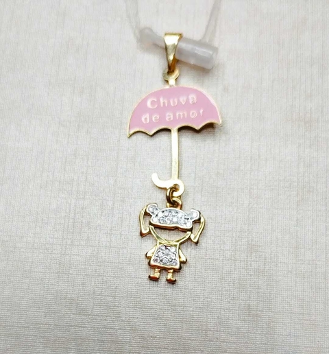 Pingente Chuva de Amor