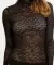 Body preto renda animal print - DeMillus na internet