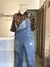 Jardineira jeans lavagem clara - YOUCOM - comprar online