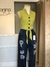 Regata cropped verde abacate com amarração - loja online