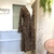Cardigan alongado animal print fio metalizado - comprar online