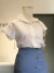 Imagem do Blusa branca com capuz