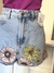 Short jeans floral - Bluesteel