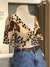 Imagem do Cropped estampado tons terrosos - BlueSteel