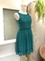 **NOVO** Vestido verde água com renda - Pool