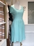Vestido rodado verde água - NINA MELANINA BRECHÓ