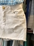 Saia jeans branca - comprar online