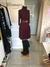 Vestido invernal marsala - comprar online