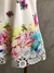 Regata com estampa floral e renda - loja online