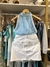 Saia jeans branca - loja online
