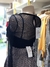 Blusa romantic em tule preta com sobreposição na internet