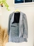 Conjunto sarja xadrez blazer + saia DI. A luxury Denim - comprar online